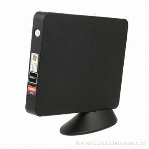 Mini PC w/WiFi & RJ45 Interface, CPU AMD Athlon MV-40, 1.6GHz, 320GB HDD, Supports MS/SD/MMC Cards